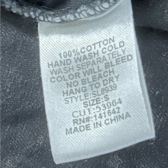 SHE + Sky Stylish Black Light Denim Dress Sleeveless with straps Western - Picture 6 of 13